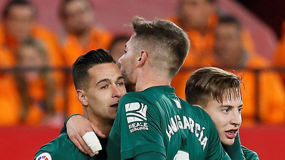 Na zdjęciu piłkarze Real Betis