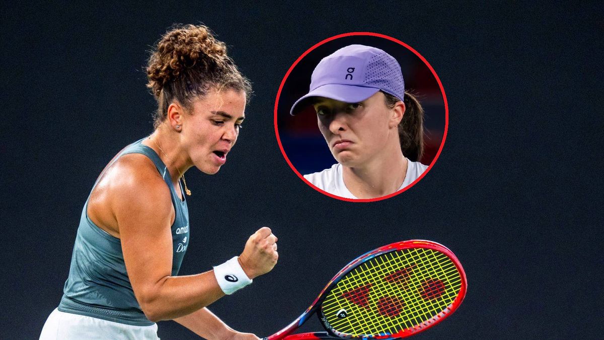 Getty Images / Hermann Chu/Eurasia Sport Images/Getty Images/Robert Prange/Getty Images / Na dużym zdjęciu Jasmine Paolini, na małym Iga Świątek