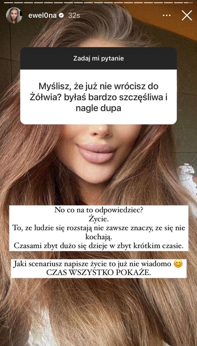Ewel0na otwiera się na temat rozstania