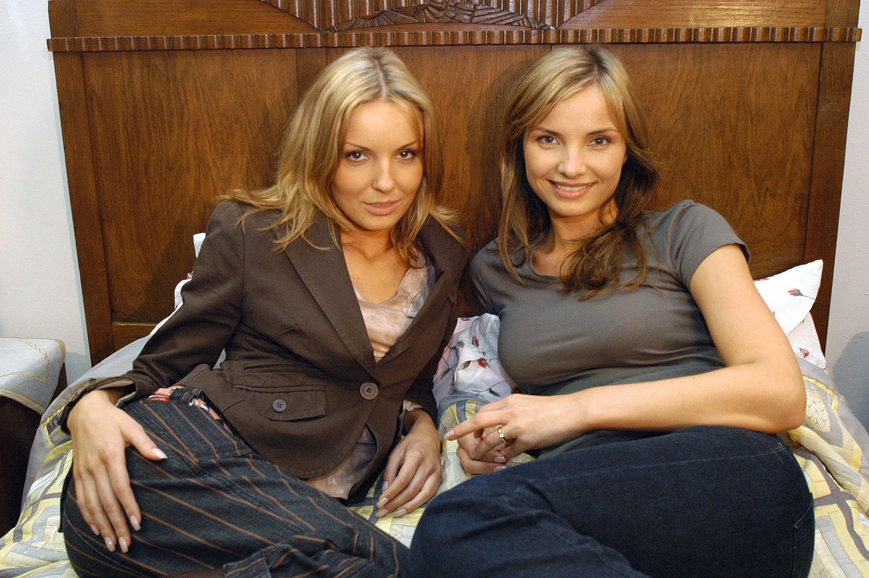 Małgorzata Teodorska i Agnieszka Włodarczyk, 2005 r.