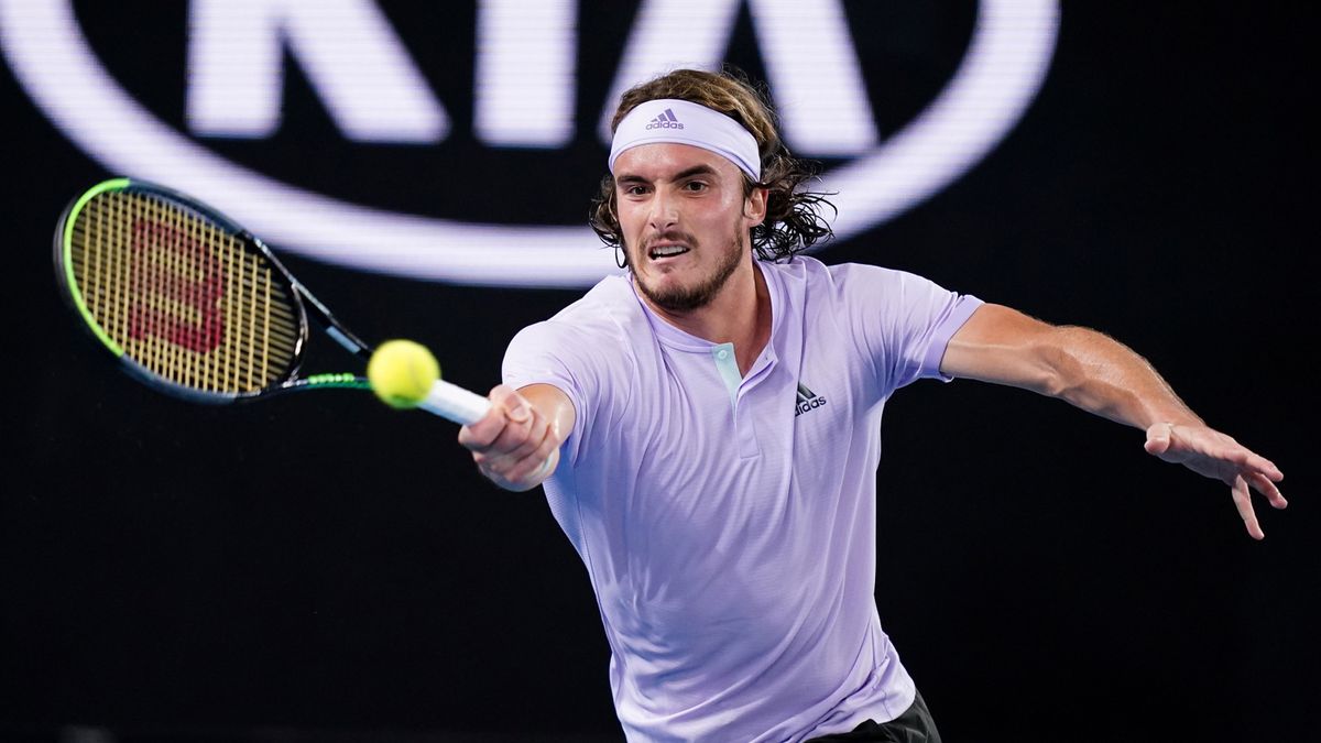 PAP/EPA / SCOTT BARBOUR / Na zdjęciu: Stefanos Tsitsipas