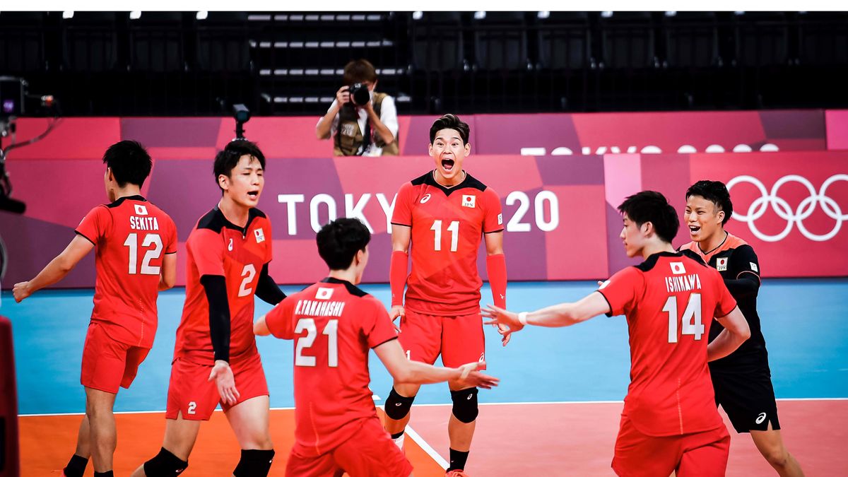 Materiały prasowe / FIVB / Na zdjęciu: siatkarze reprezentacji Japonii