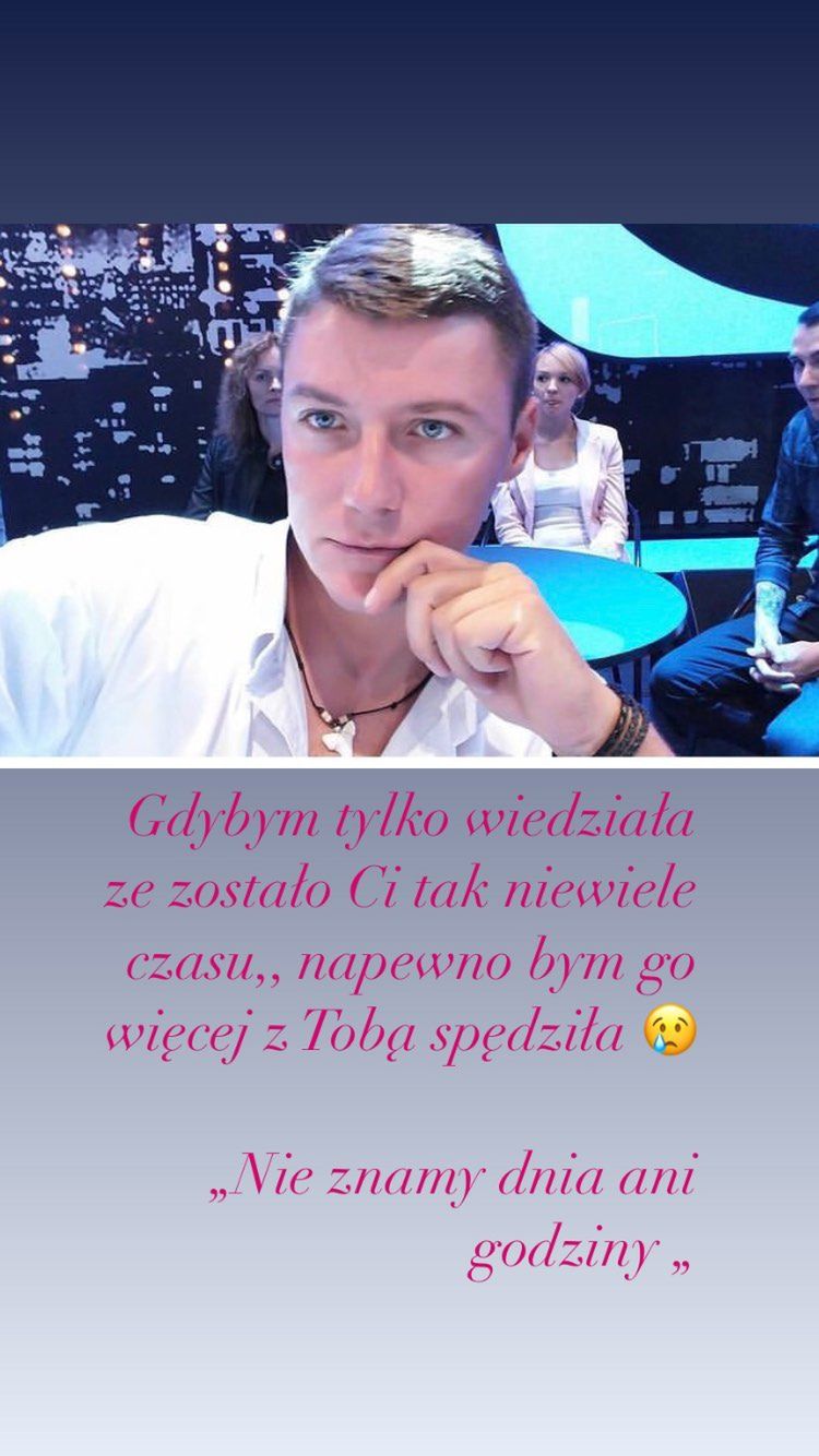 Jola Rutowicz żegna Krzysztofa Chromińskiego