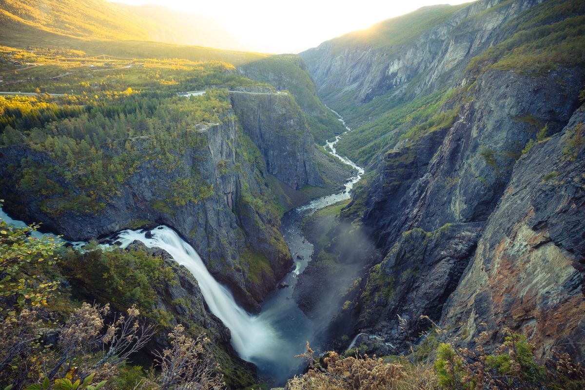 Wodospad Voringsfossen, Norwegia