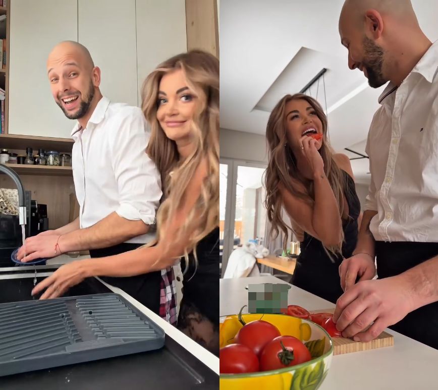 Maciej Pela i Edyta Folwarska śmieszkują we wspólnej rolce