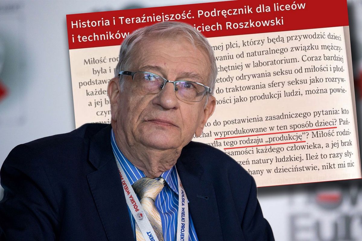 Prof. Wojciech Roszkowski, autor podręcznika do nowego przedmiotu szkolnego