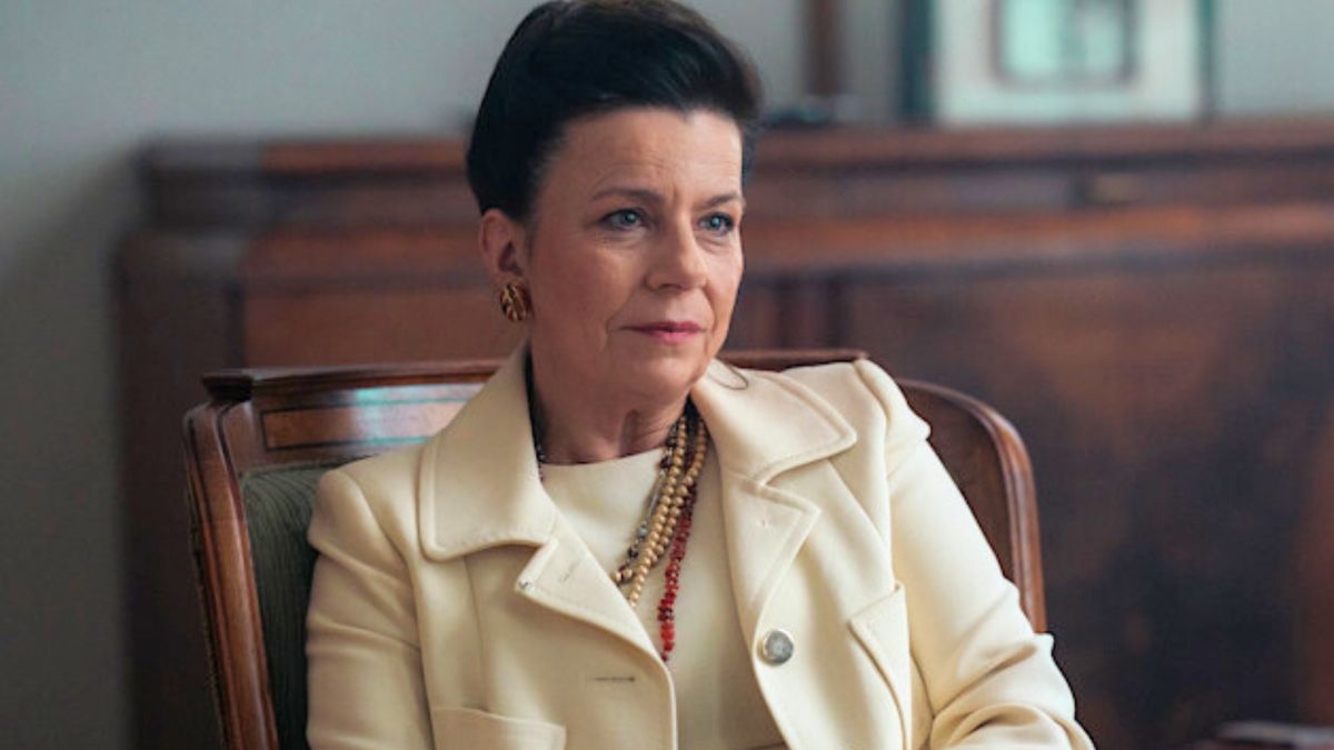 Agata Kulesza jako profesor Beger