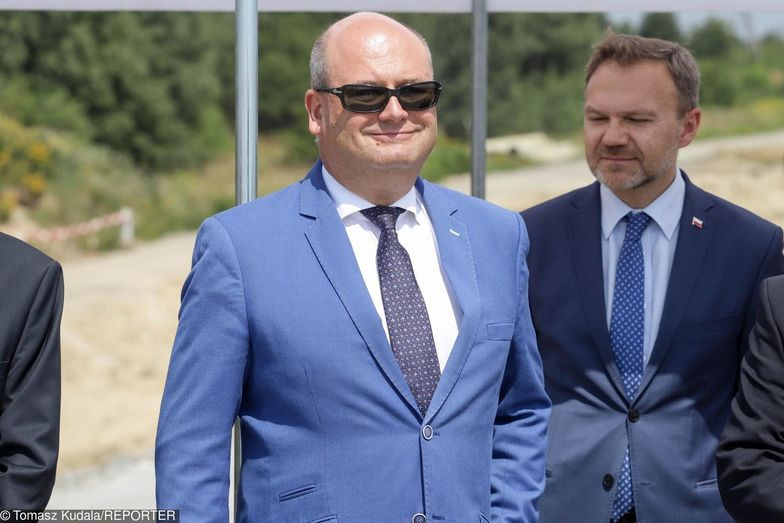 Witold Słowik jeszcze jako wiceminister.