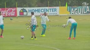 Trening Kolumbii przed meczem z Argentyną