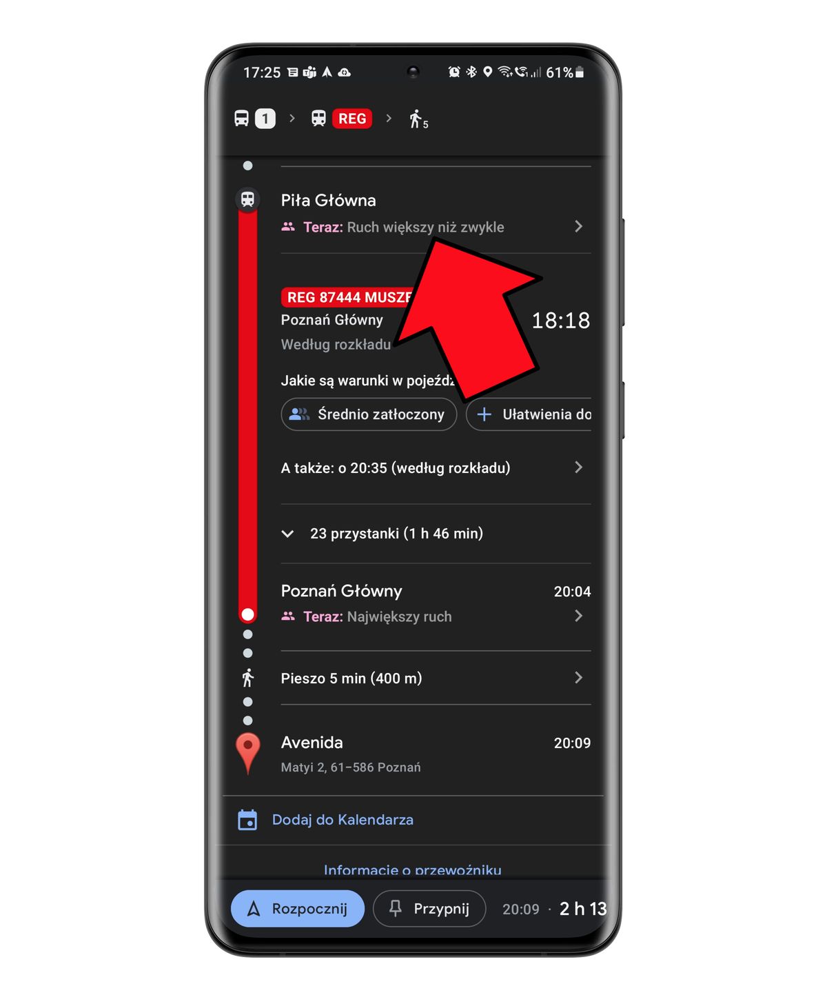 Mapy Google pokażą ci, czy w autobusie jest tłok. Teraz w całej Polsce 3