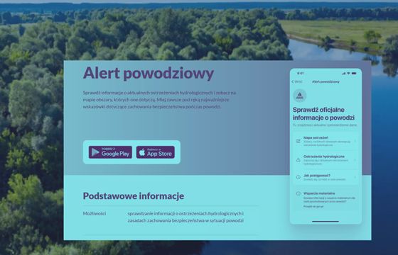 Alert powodziowy w mObywatelu. Ministerstwo reaguje na zapowiadane ulewy