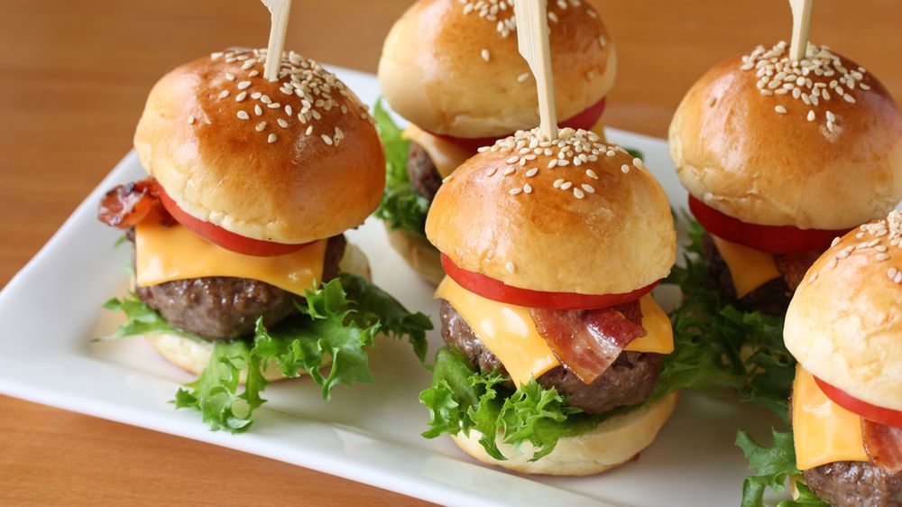 Cheeseburger z przyprawami