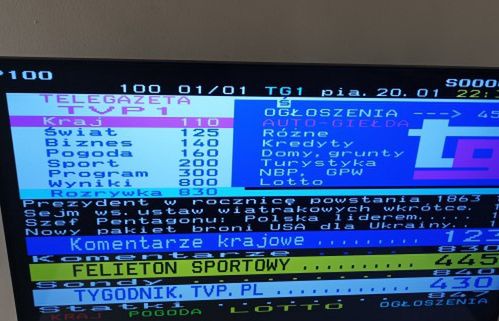TVP nie zamknie Telegazety. „7 proc. gospodarstw domowych nie ma internetu”