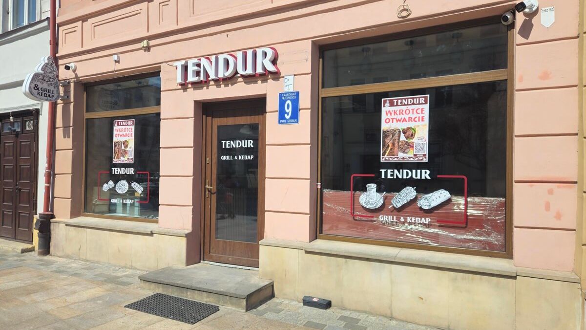 Tendur Kebab przygotowuje się do otwarcia pierwszego w Lublinie lokalu przy deptaku