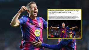 W Holandii zobaczyli popis Lewandowskiego. "Ostrzega"