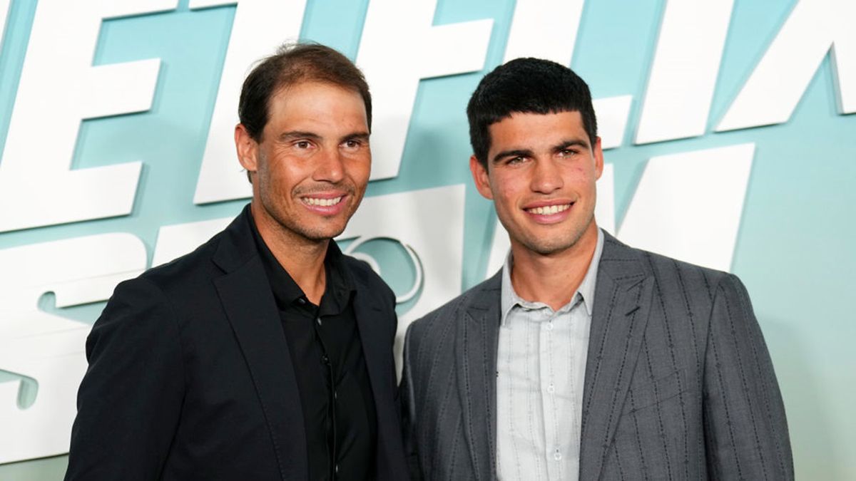 Zdjęcie okładkowe artykułu: Getty Images / Chris Unger / Na zdjęciu: Rafael Nadal i Carlos Alcaraz