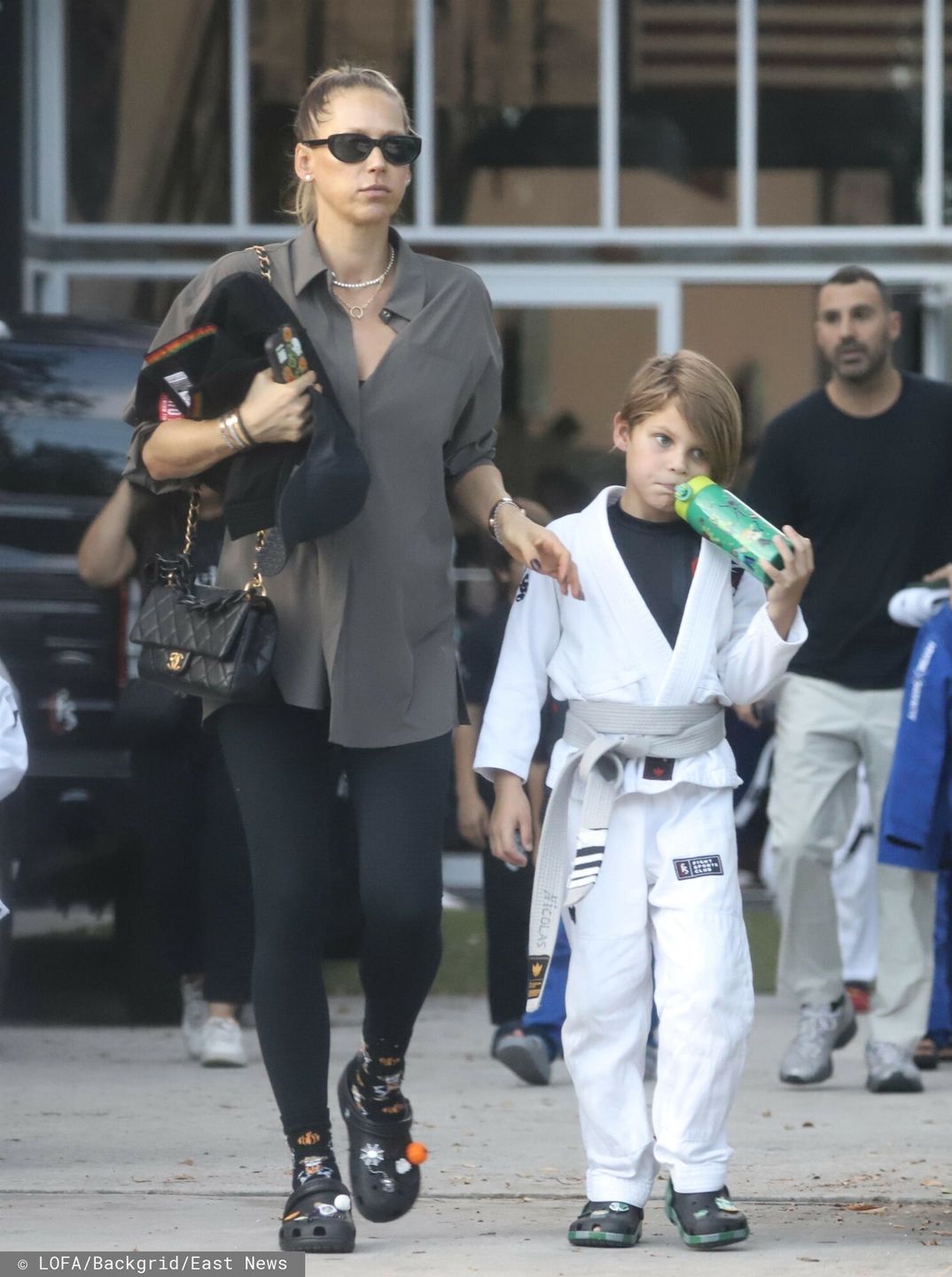 Anna Kournikova z ciążowym brzuszkiem w Miami