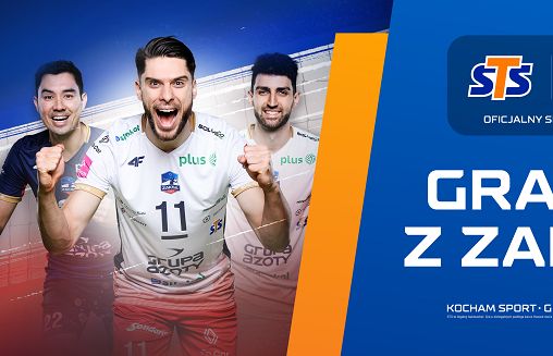 Siatkarska Grupa Azoty ZAKSA Kędzierzyn-Koźle gra z STS