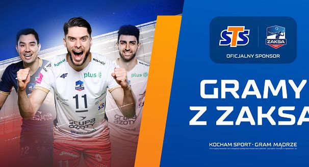 Siatkarska Grupa Azoty ZAKSA Kędzierzyn-Koźle gra z STS
