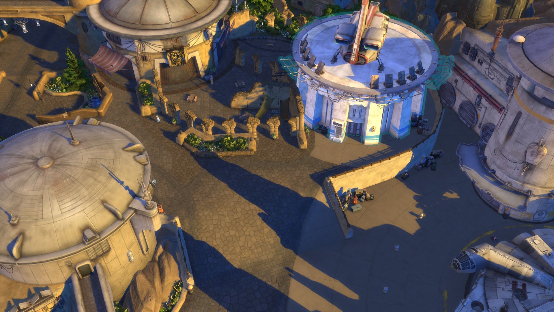 The Sims 4 Star Wars: Wyprawa na Batuu - klimatyczne lokacje