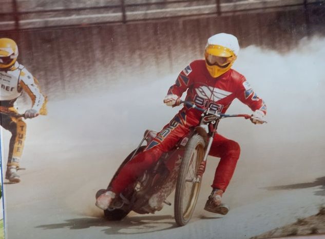 Sezon 1982, początki w speedwayu. Na weslake w San Savino