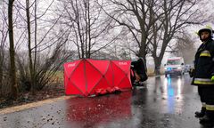 Nie żyje 24-letni kierowca hondy. Stracił panowanie nad autem