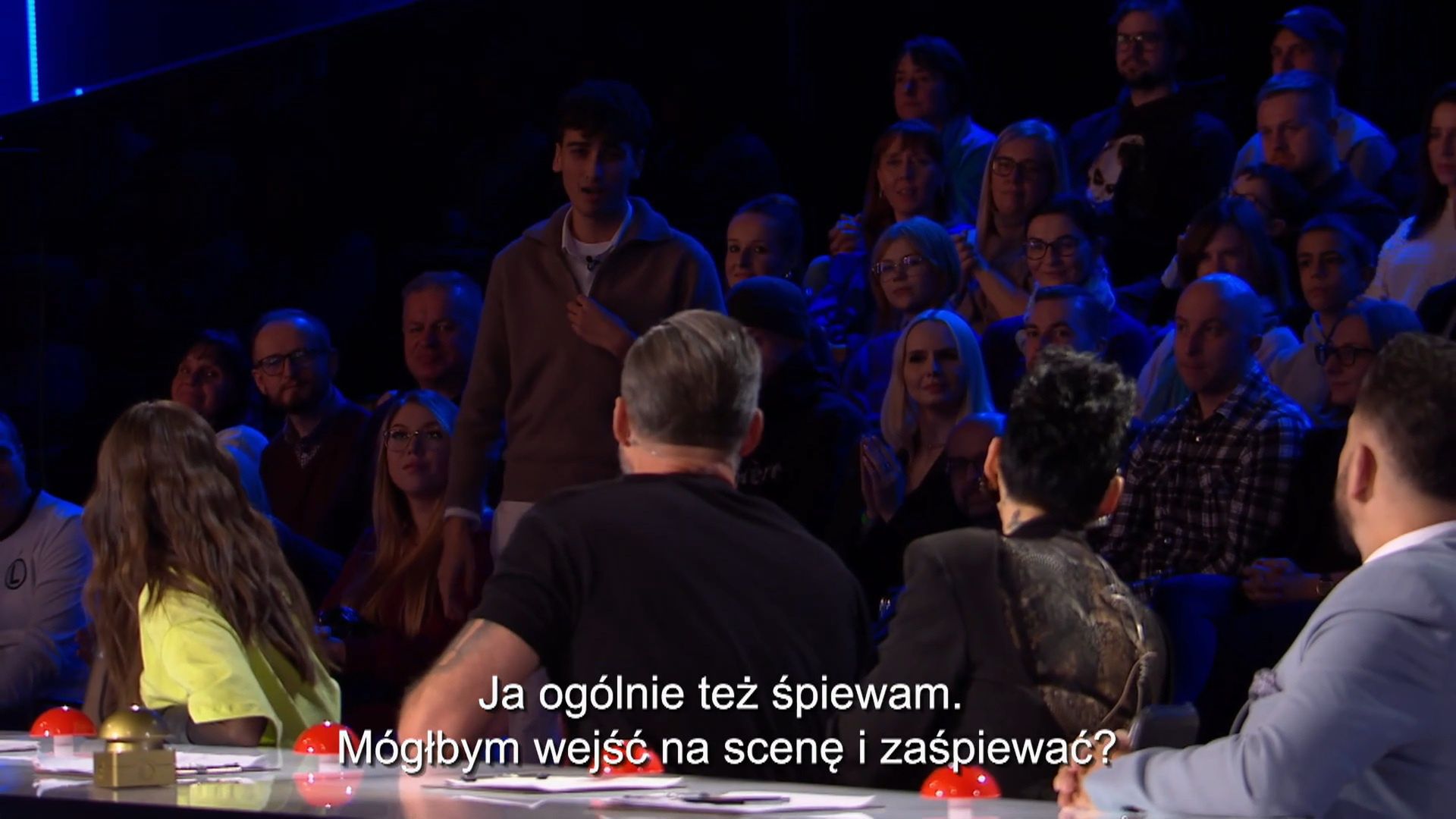 Kadr z programu "Mam talent!"