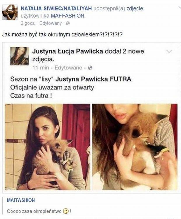 Post Natalii Siwiec