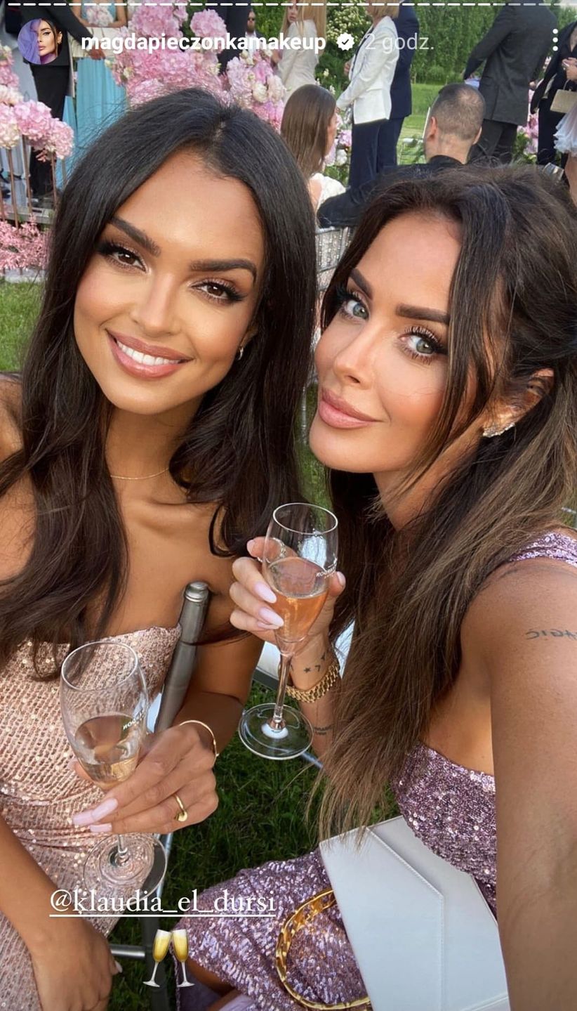Klaudia El Dursi, Magda Pieczonka - ślub Karoliny Pisarek