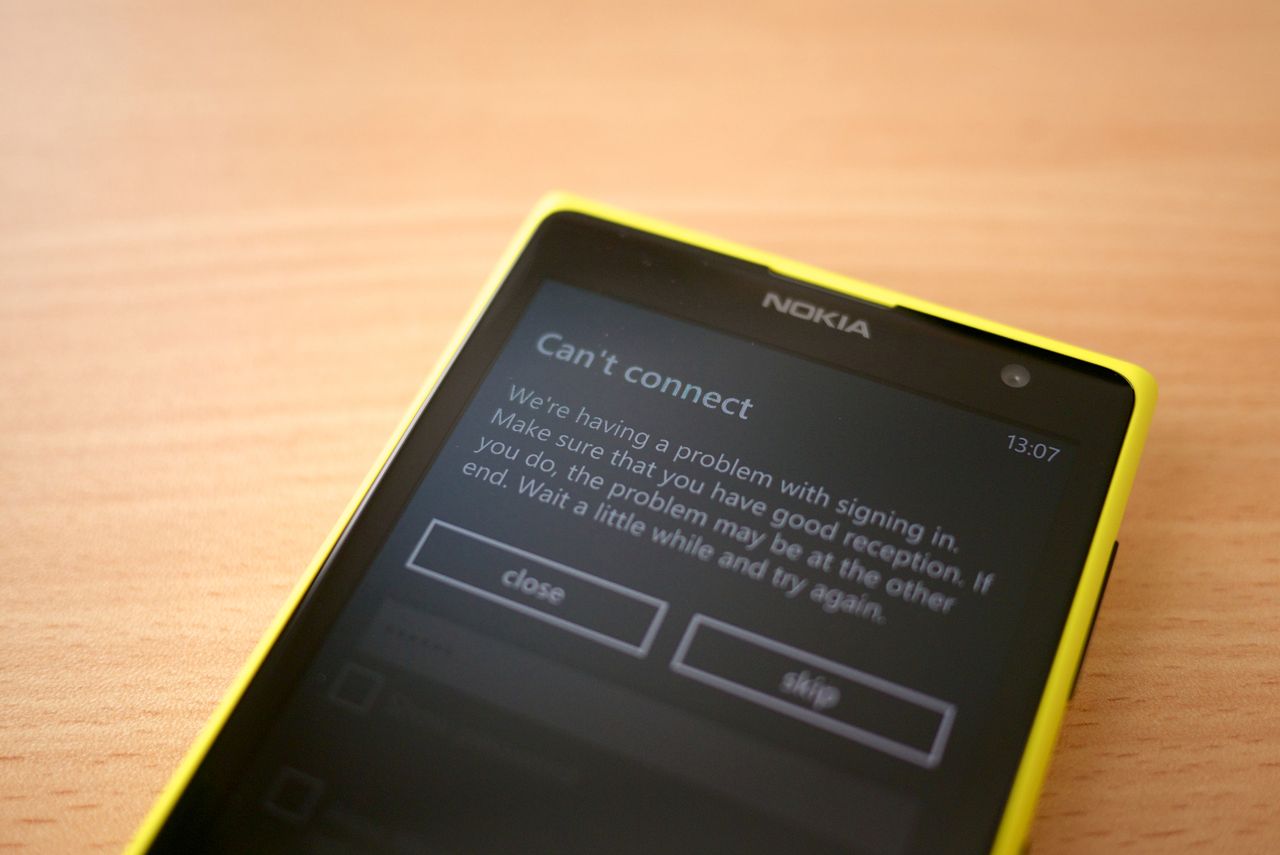 Użytkownicy Windows Phone 8.1 zostali odcięci od swoich kont Microsoftu