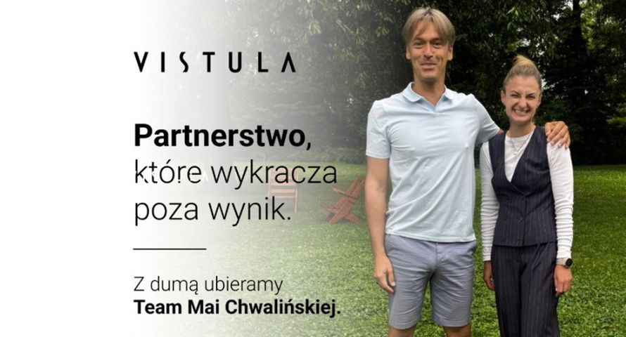 Vistula wspiera team Mai Chwalińskiej