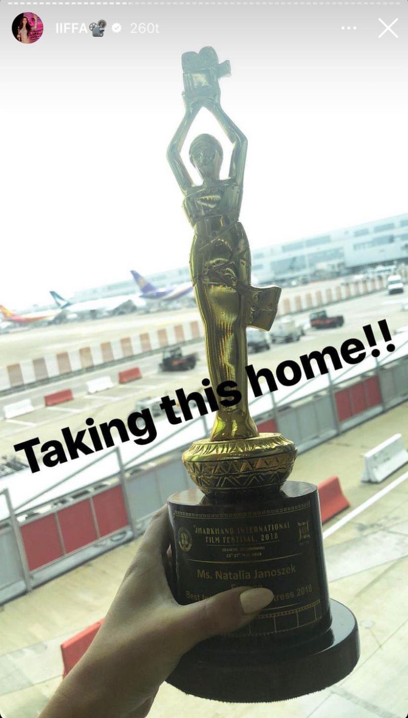 Tak Natalia Janoszek przedstawiała karierę w Bollywood