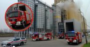 Pożar elewatora w Gołańczy. Zagrożona kukurydza