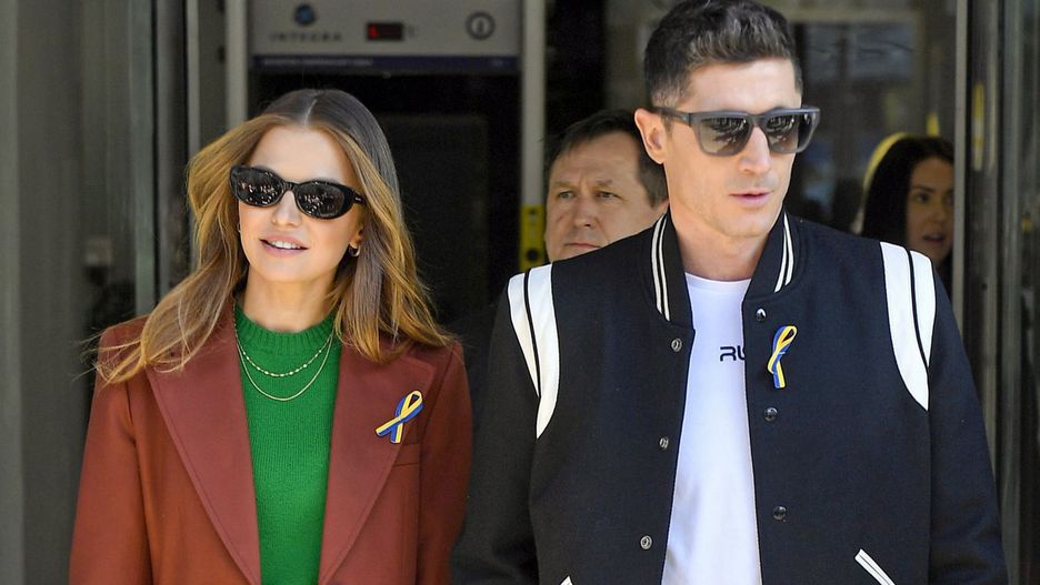 marzec 2022, Gwiazdy DDTVN, Anna Lewandowska, Robert Lewandowski