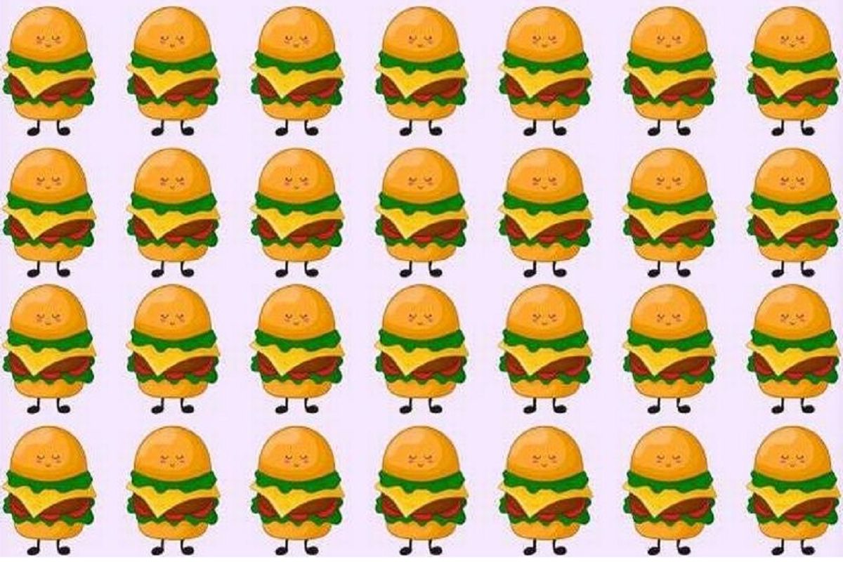Masz 9 sekund, by znaleźć innego cheeseburgera. Mało kto daje radę
