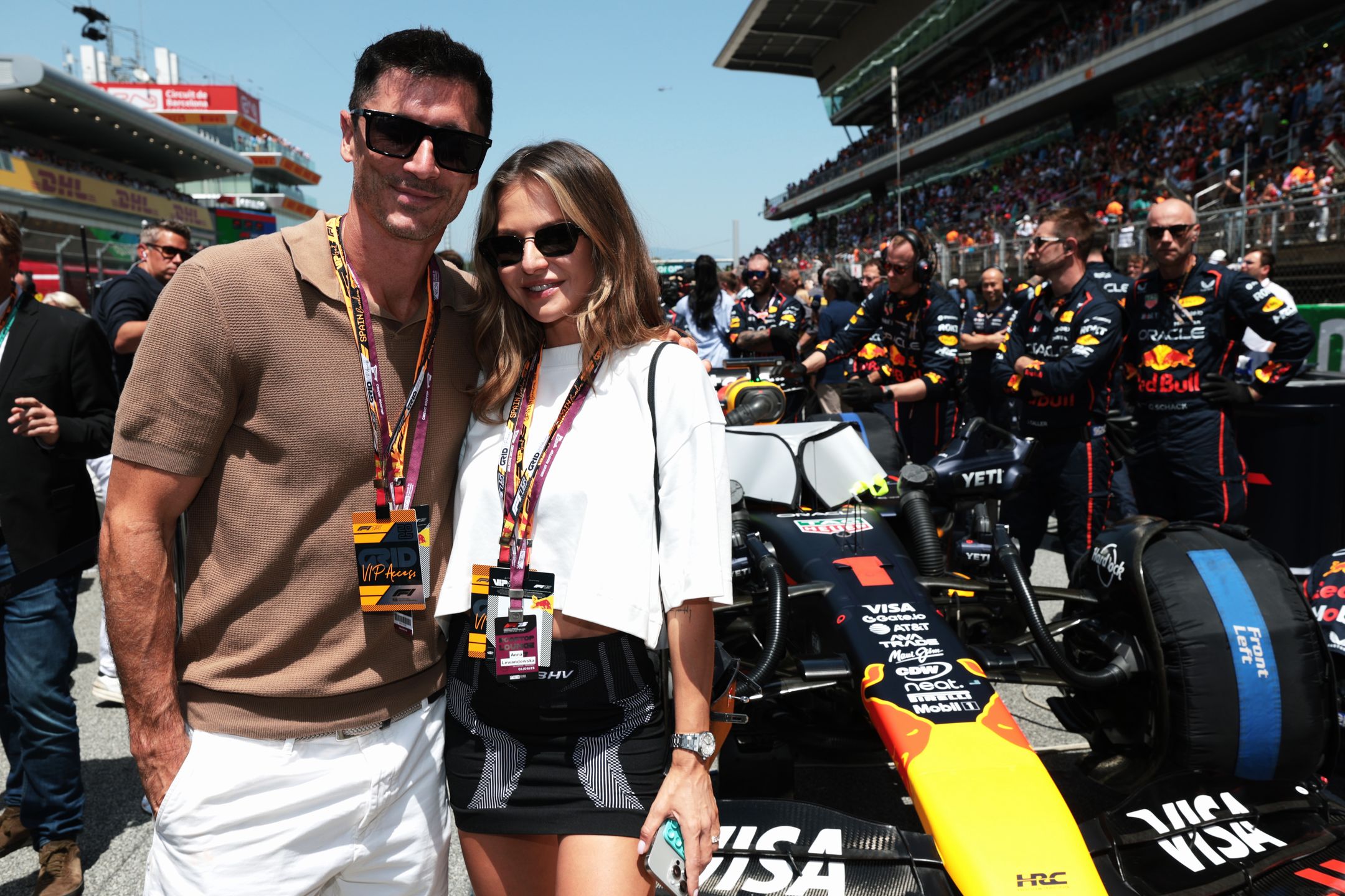 Anna i Robert Lewandowscy