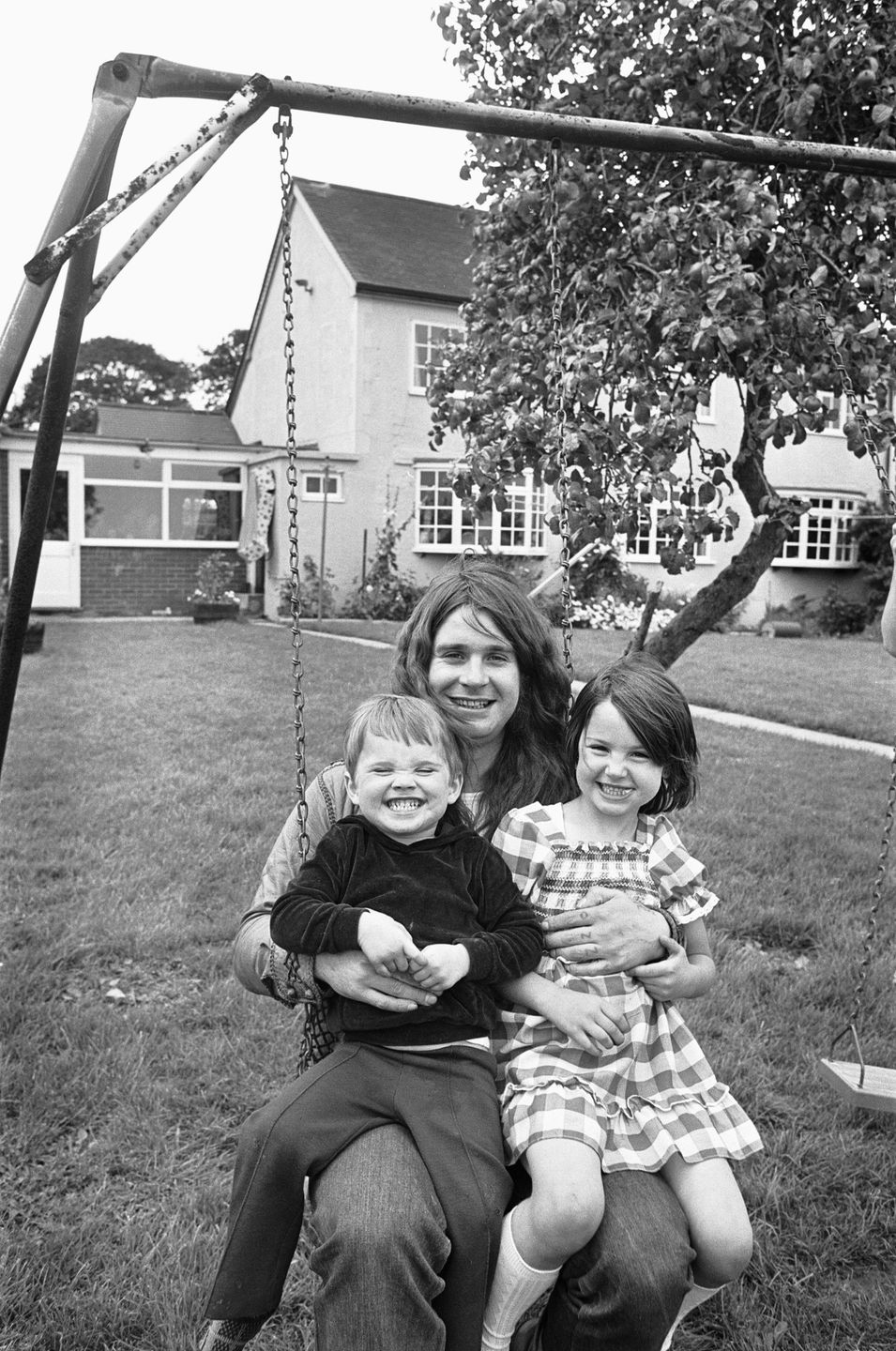 Ozzy Osbourne z Jessiką i Louisem w 1978