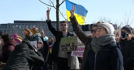 W Warszawie protestowano przeciwko obecności rosyjskich dyplomatów w Polsce