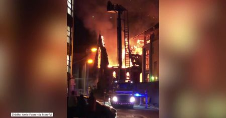 150-letni kościół spłonął w Glasgow. Był duchowym centrum lokalnej Polonii.
