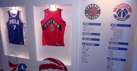 Gratka dla fanów NBA. Oficjalna wystawa najlepszej koszykarskiej ligi świata zawitała do Polski.