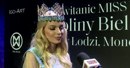 Miss World 2021 wróciła do rodzinnej Łodzi. Wcześniej odwiedziła punkt dla uchodźców w Poznaniu