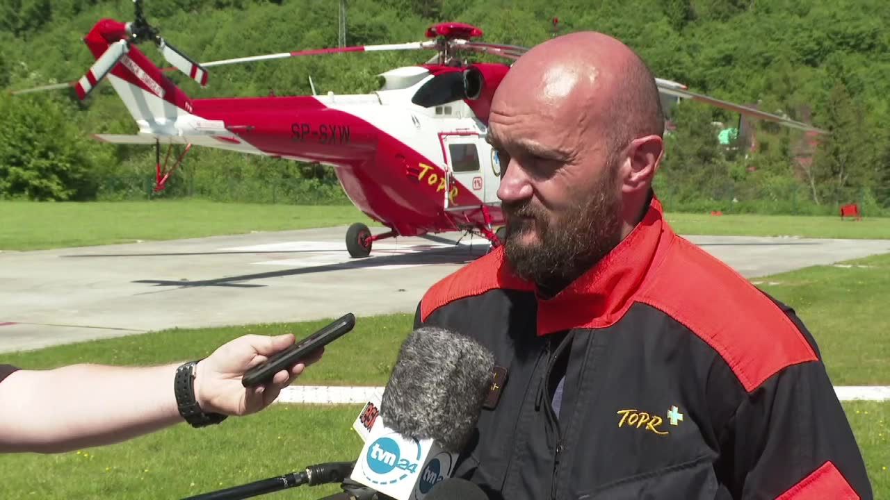 Turysta zginął pod Rysami. Według ratowników, prawdopodobnie nie miał sprzętu.