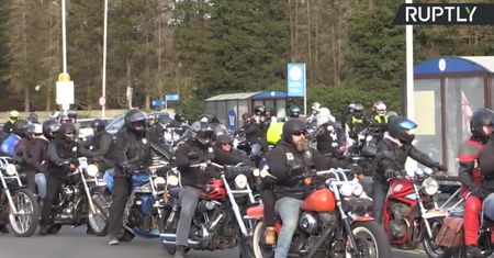 W Birmingham odbyła się parada motocyklowa z okazji Dnia Świętego Jerzego.
