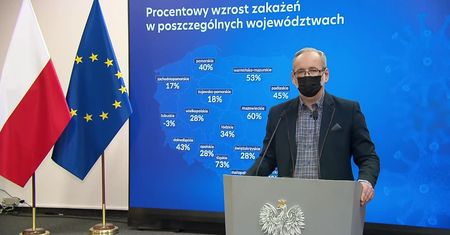 A. Niedzielski: Stacjonarna szkoła priorytetem, lockdown tylko, gdy zabraknie łóżek