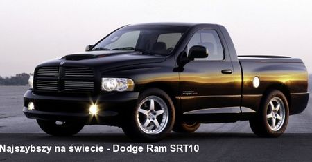 Najszybszy na świecie - Dodge Ram SRT10