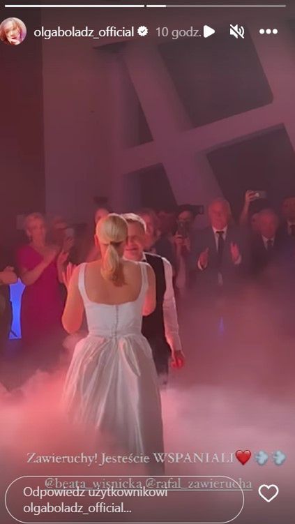 Rafał Zawierucha i Beata Wiśnicka - zdjęcia z wesela