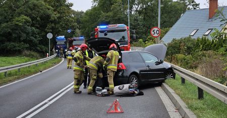 Wypadek na DK11 w Chodzieży. Są utrudnienia w ruchu