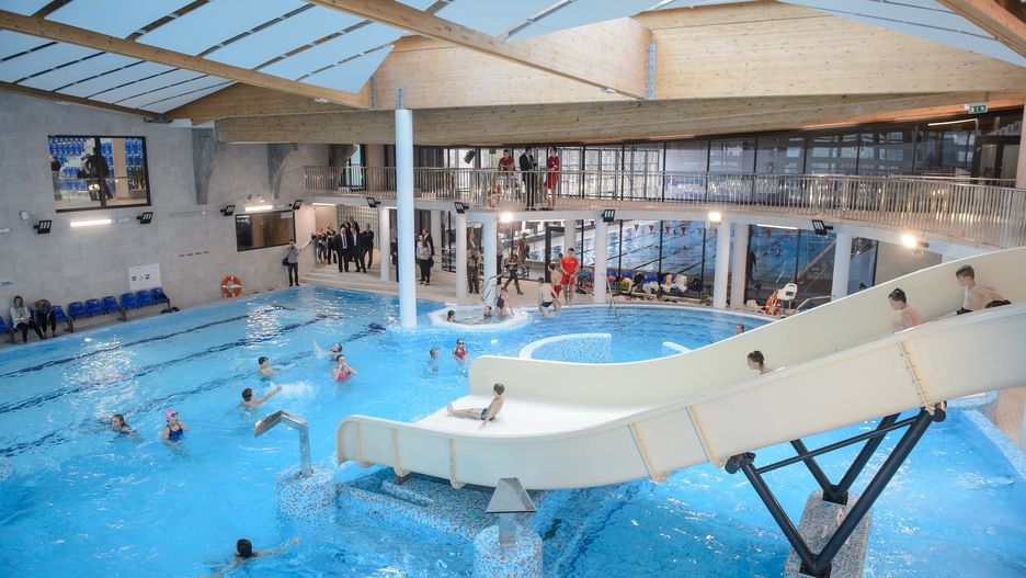 Kompleks basenów Aqua w Lublinie.