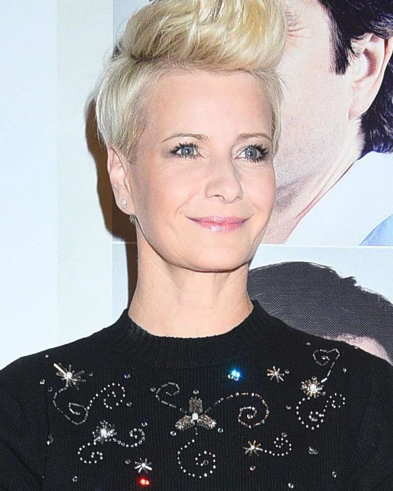 Małgorzata Kożuchowska na premierze filmu 7 uczuć