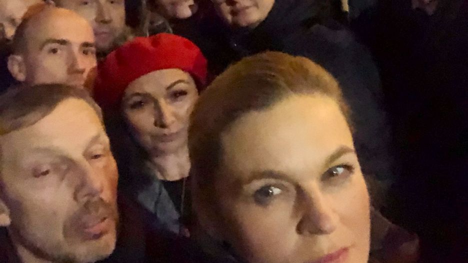 Zdjęcie z protestu "Dziś sędziowie, jutro Ty".